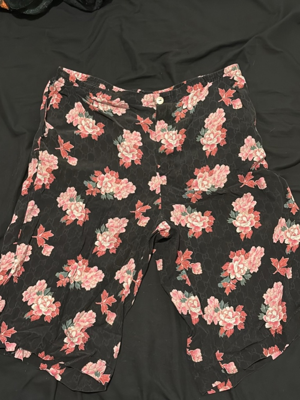 Gucci Flower Print Shorts